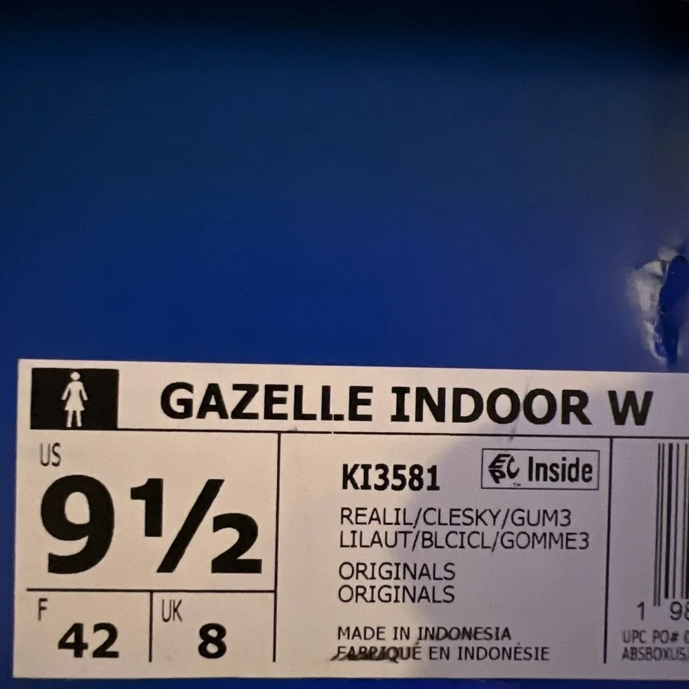 Womens Size 9.5 - Adidas Originals Gazelle Indoor Casual Sneakers Shoes KI3581